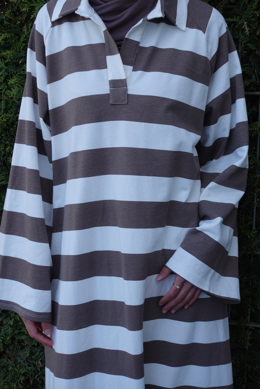 GGestreifts Maxikleid