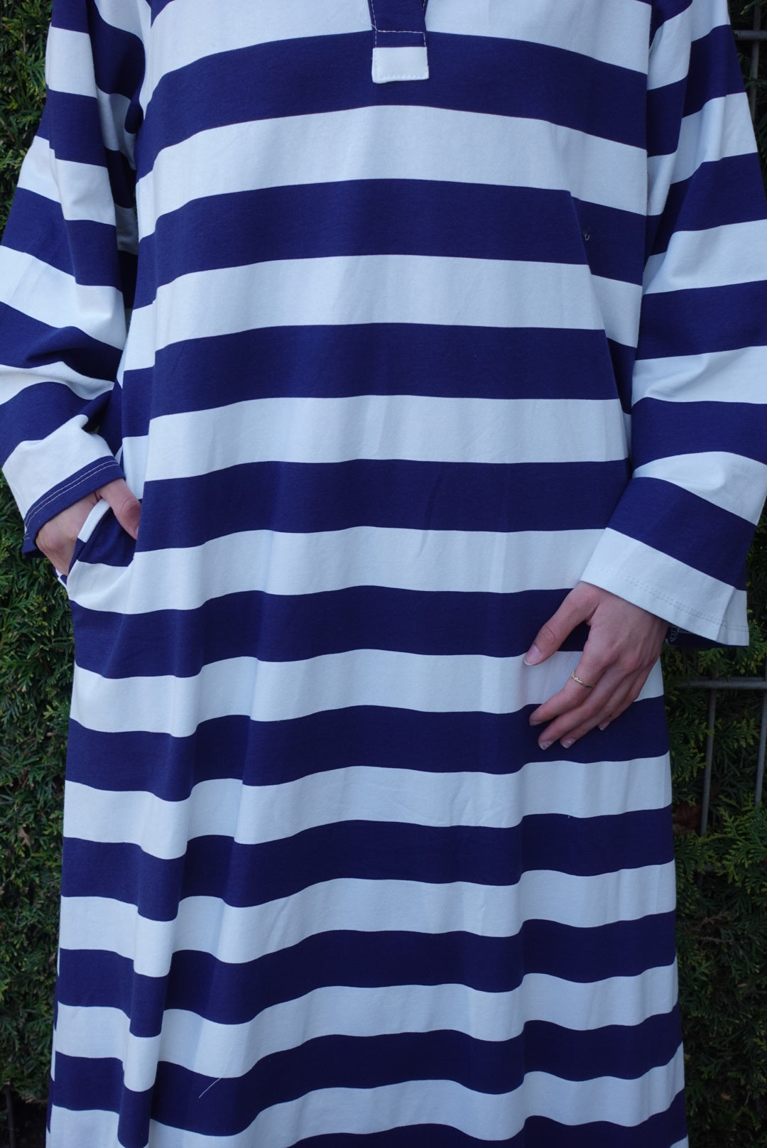 GGestreifts Maxikleid