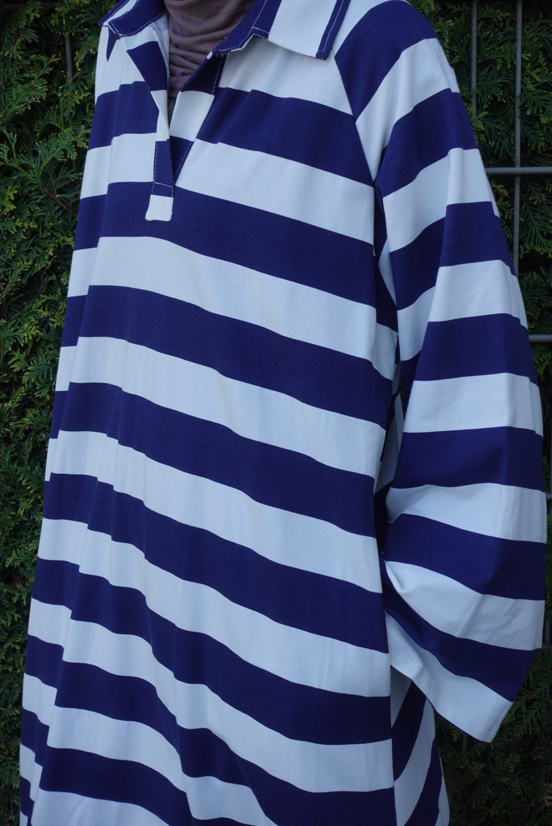 GGestreifts Maxikleid