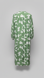 Cotton Kleid mit Musterdetails