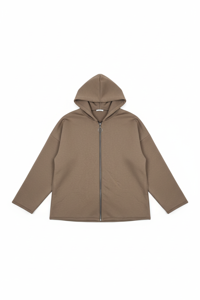 Braune Hoodie