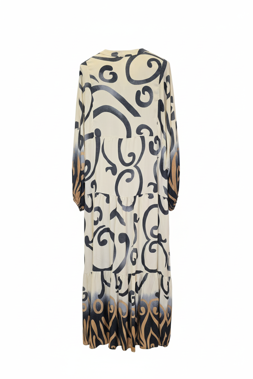 Ghost Mannequin Kleid Rückansicht