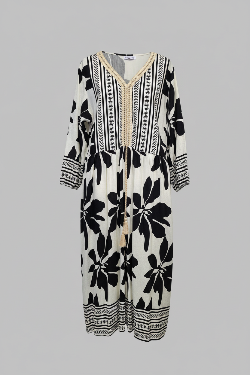 Ghost Mannequin Kleid Vorderansicht