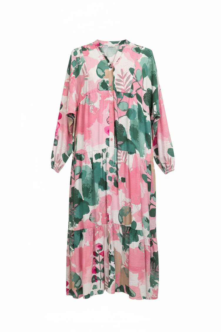 Maxikleid mit Blumenmuster