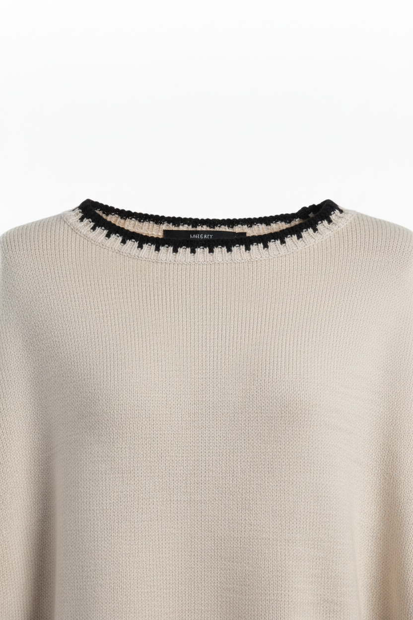 Halsbereich Beige