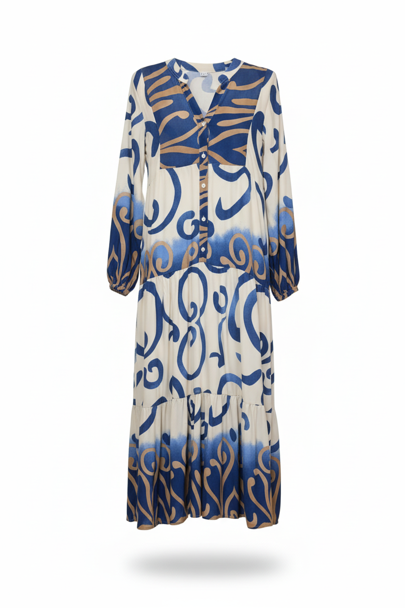 Kleid Vorderansicht Ghost Mannequin