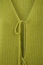 Professionelles Stoffdetail Lindgrün