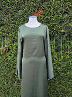 Maxikleid aus Satin