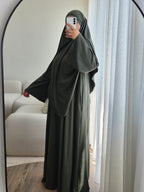 Cotton Abayaset mit Khimar