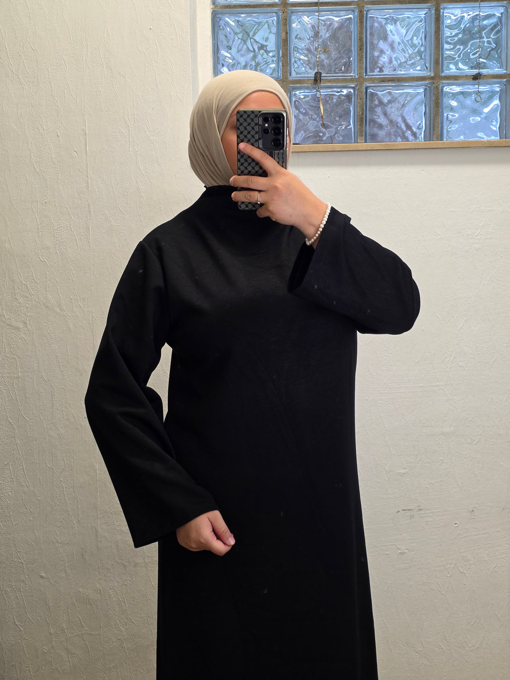 Maxikleid mit Turtleneck