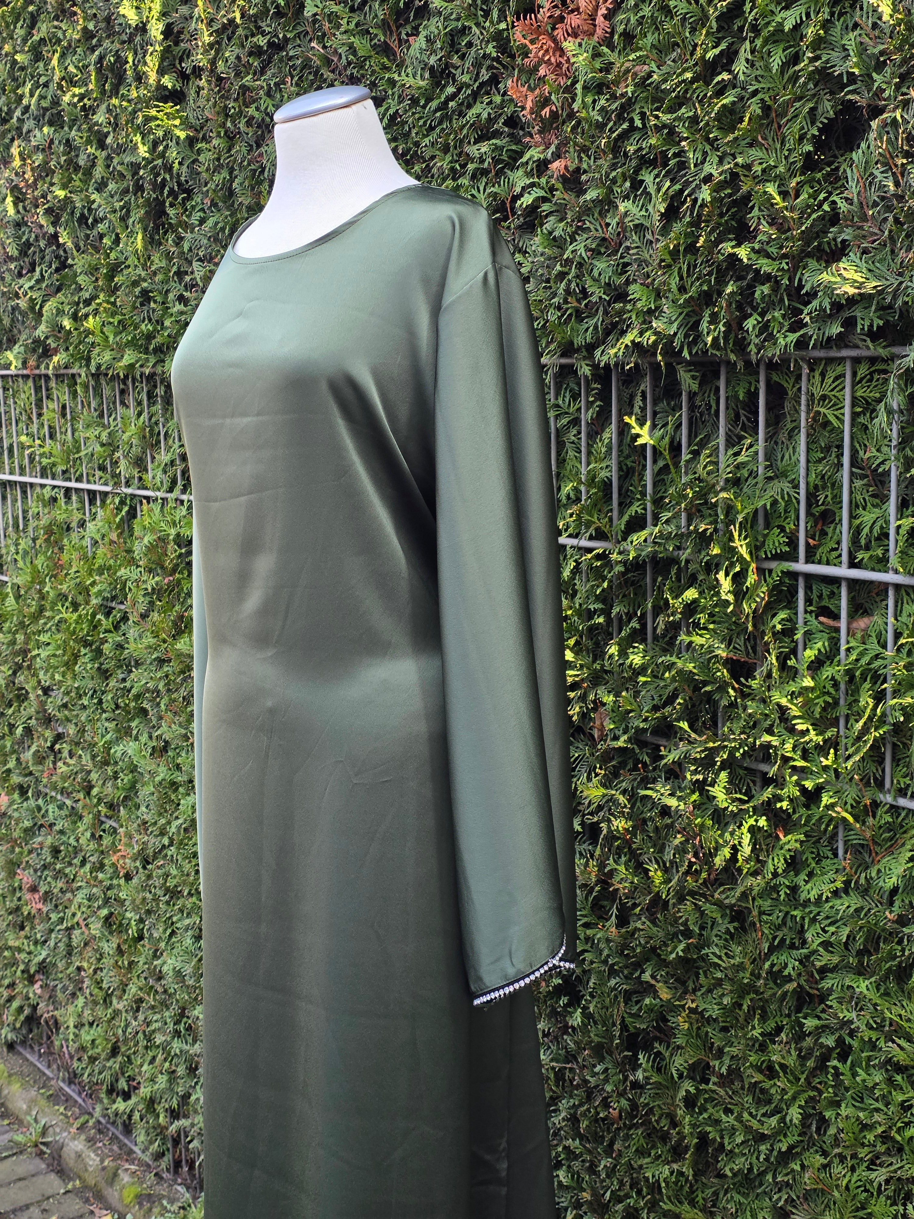 Maxikleid aus Satin