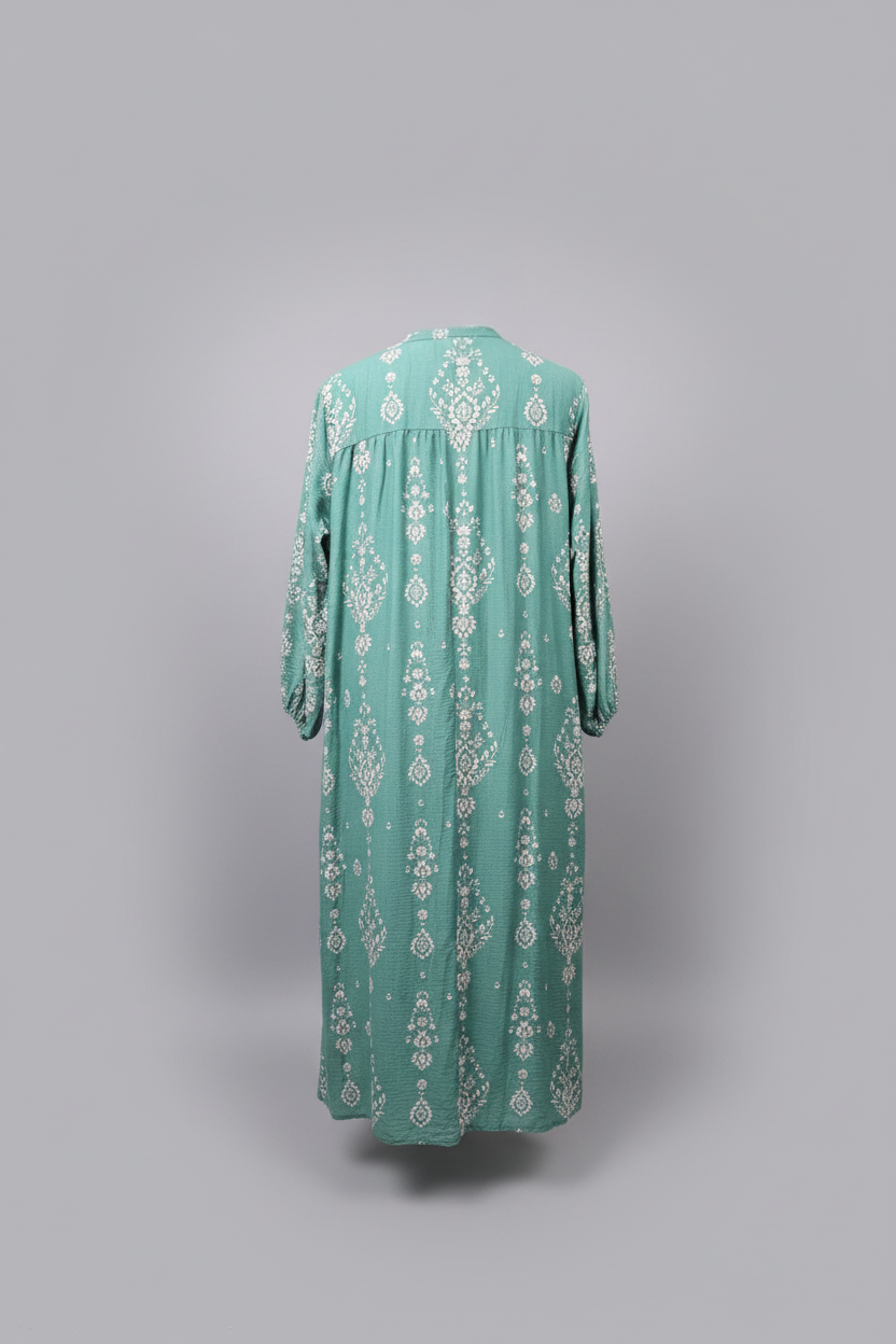Cotton Kleid mit Schnürchen