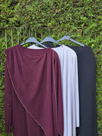 Asymmetrisches Cape - Abaya
