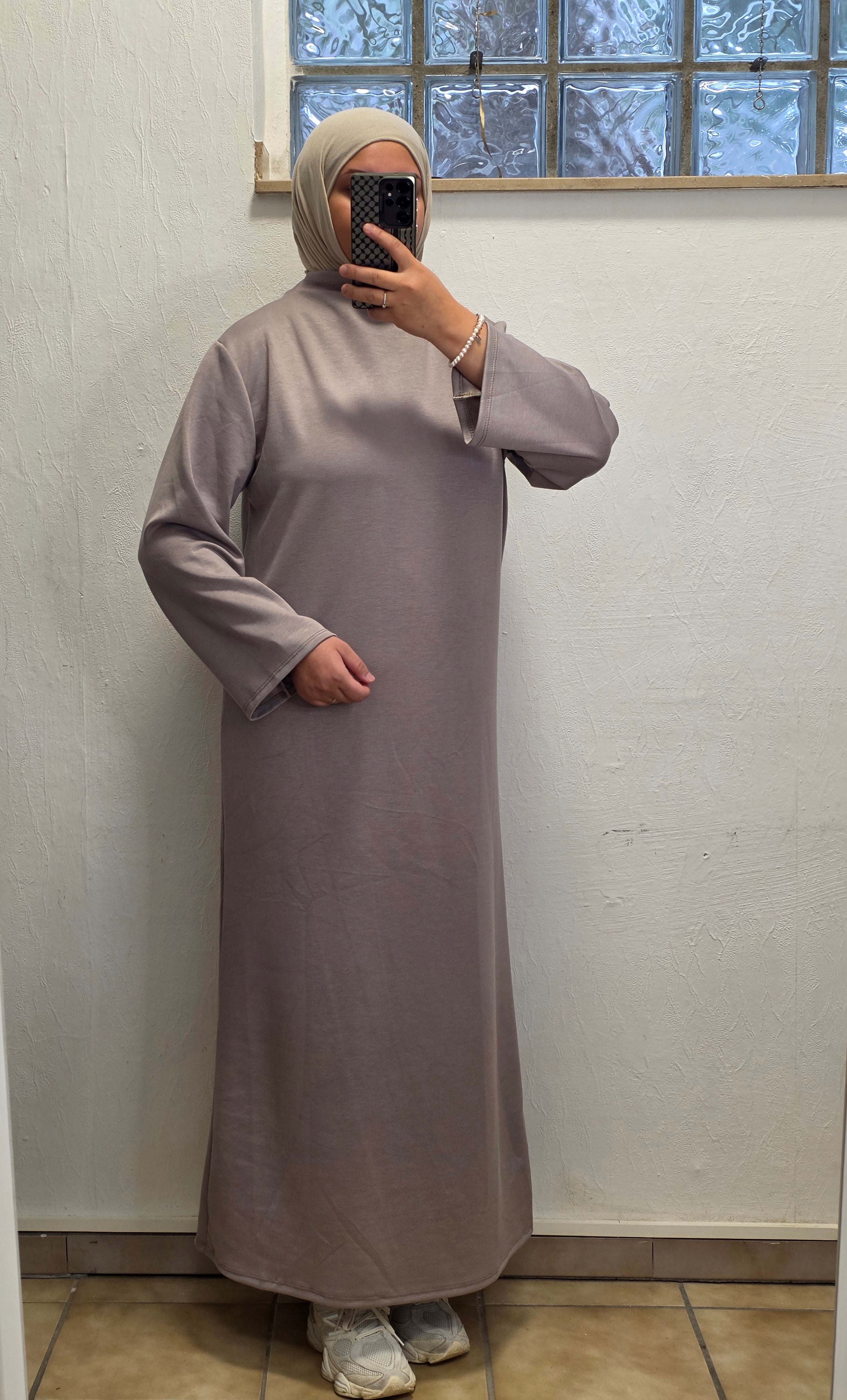 Maxikleid mit Turtleneck