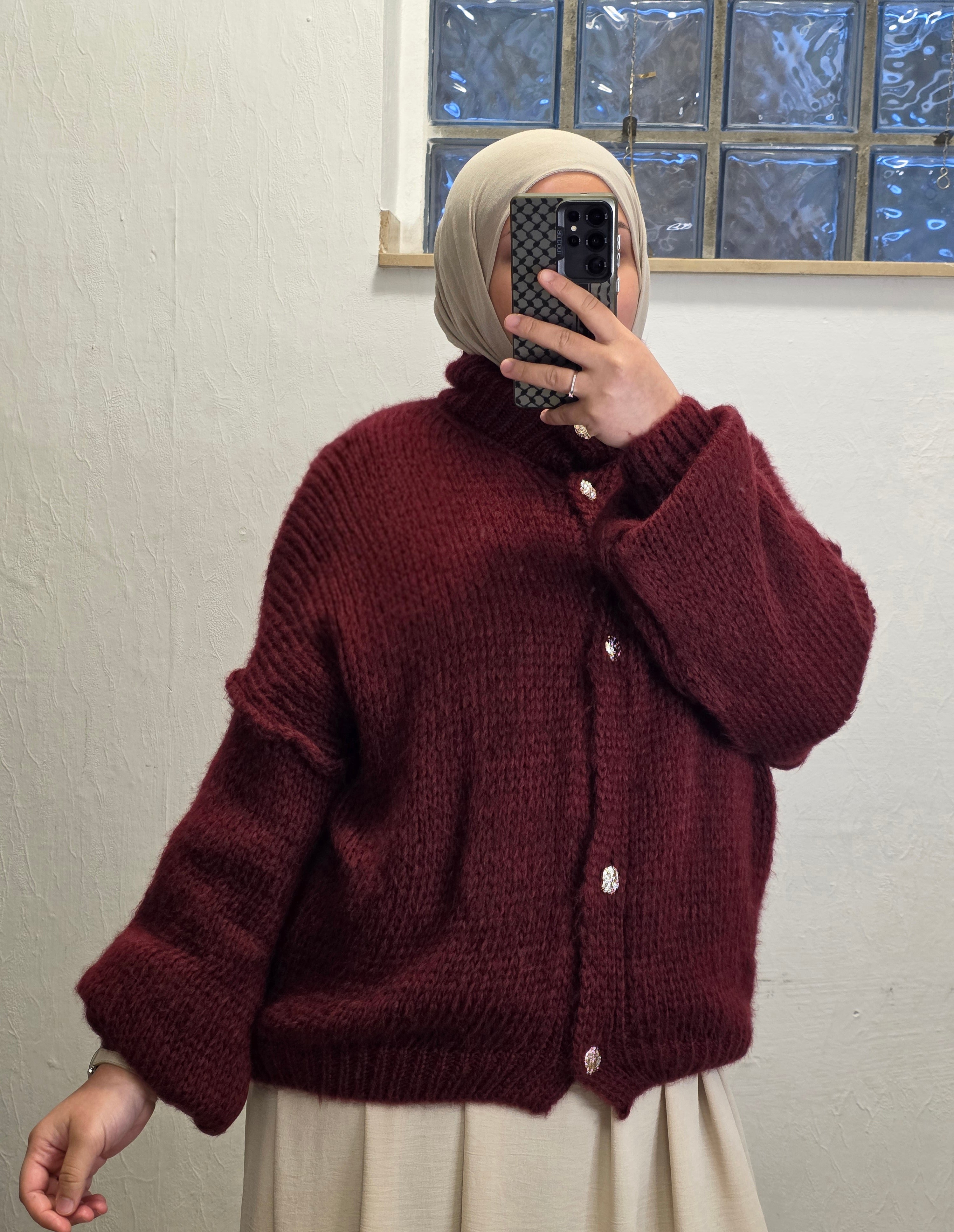 Cardigan aus Strick
