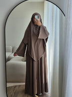 Cotton Abayaset mit Khimar