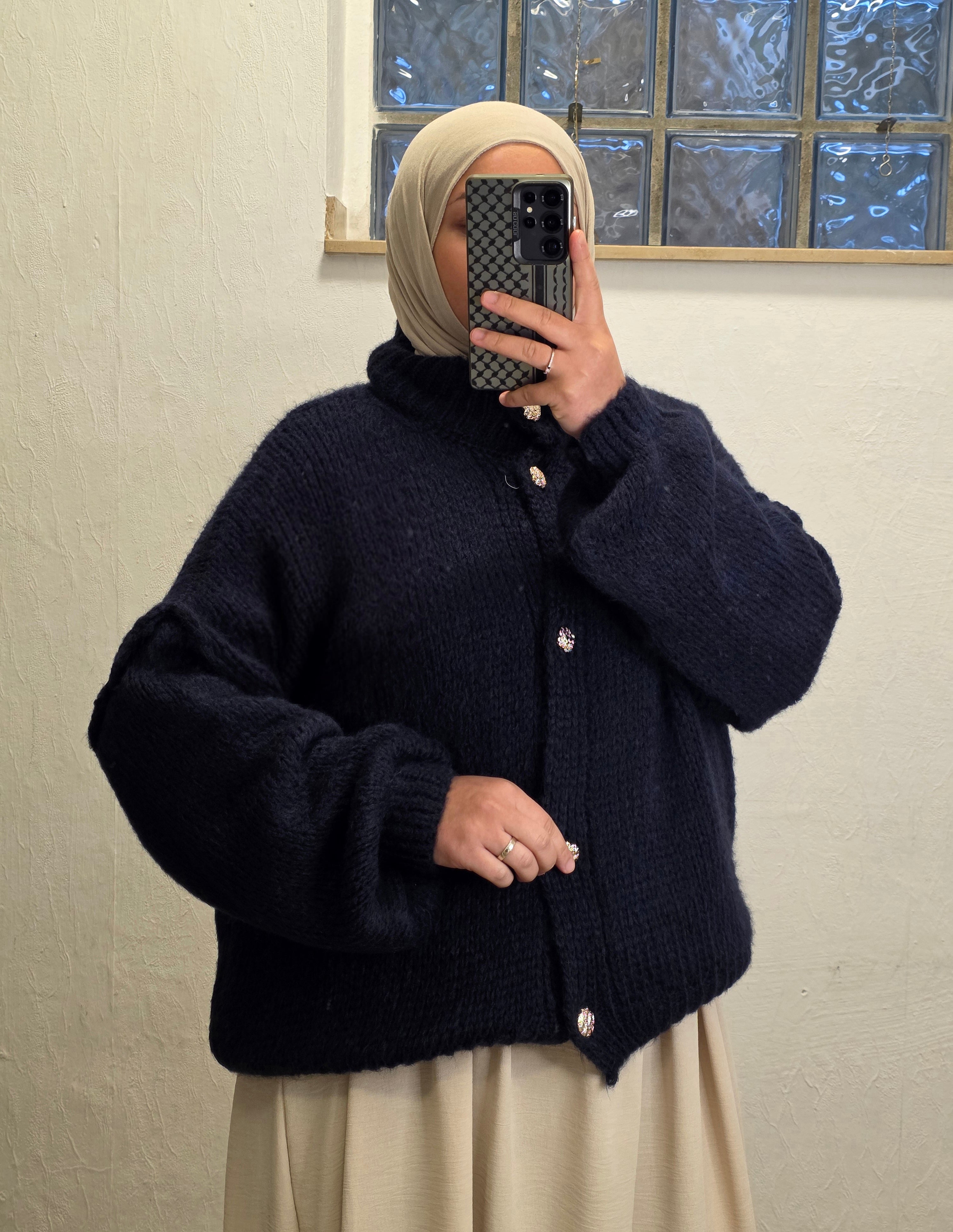 Cardigan aus Strick