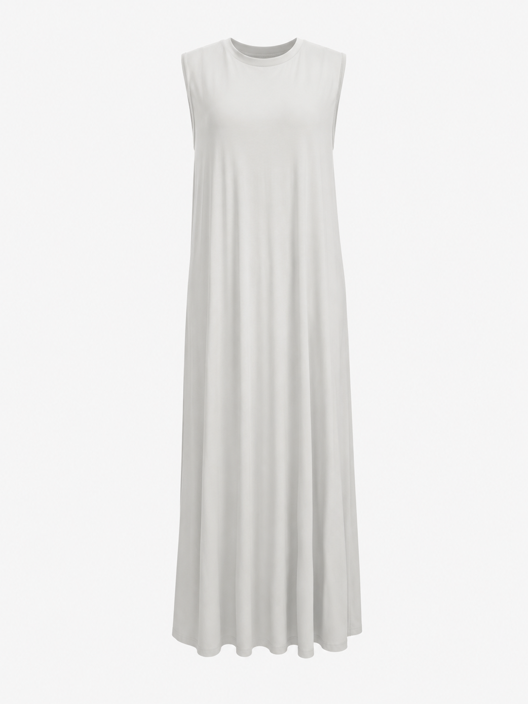 Ärmelloses Maxi- Unterkleid