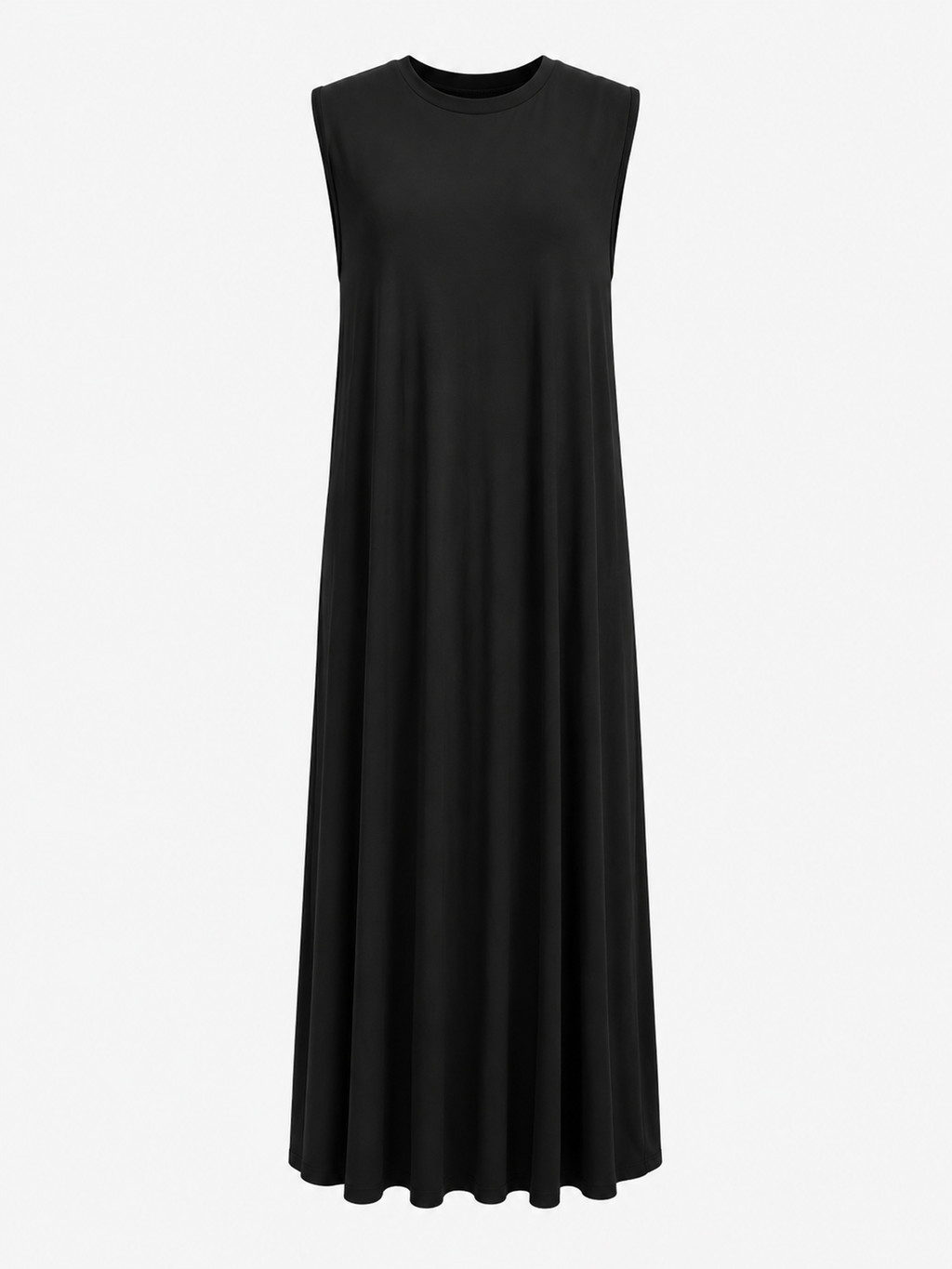 Ärmelloses Maxi- Unterkleid
