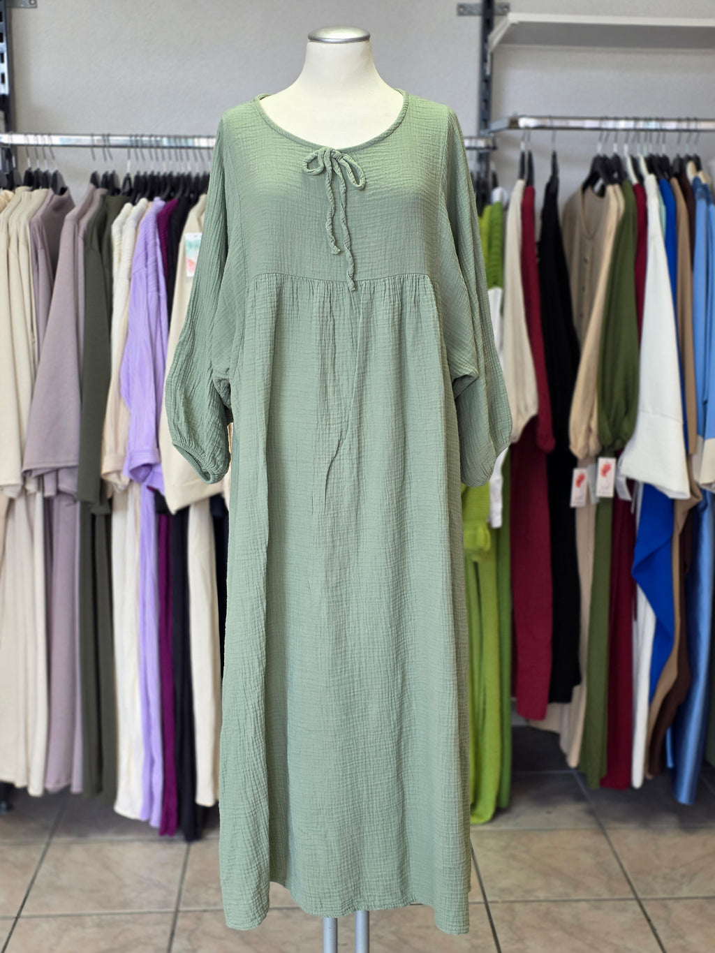 Musselin Kleid