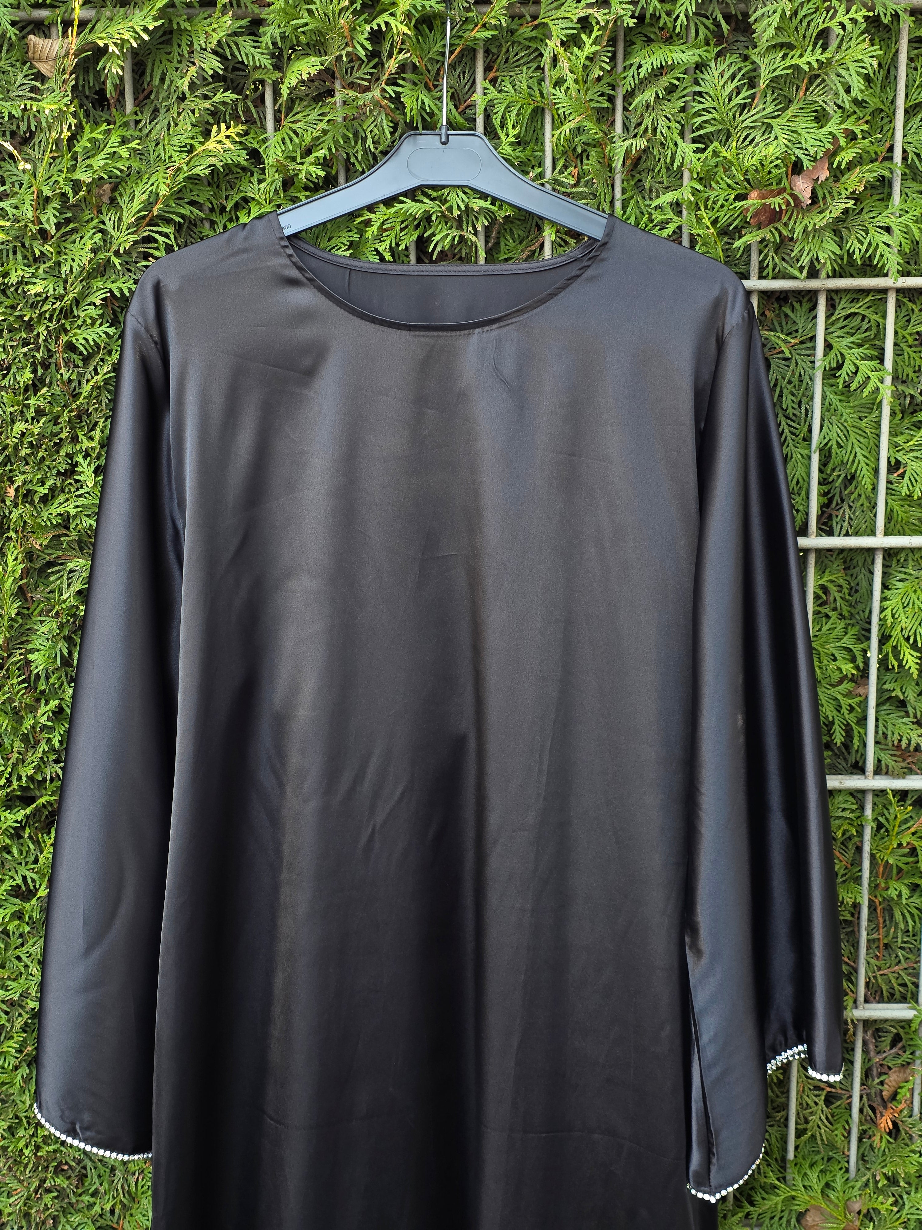 Maxikleid aus Satin