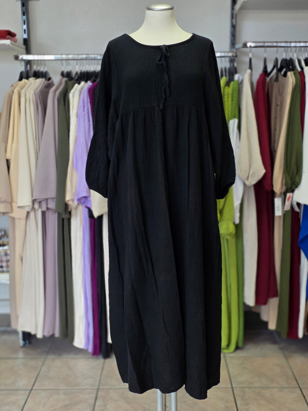 Musselin Kleid