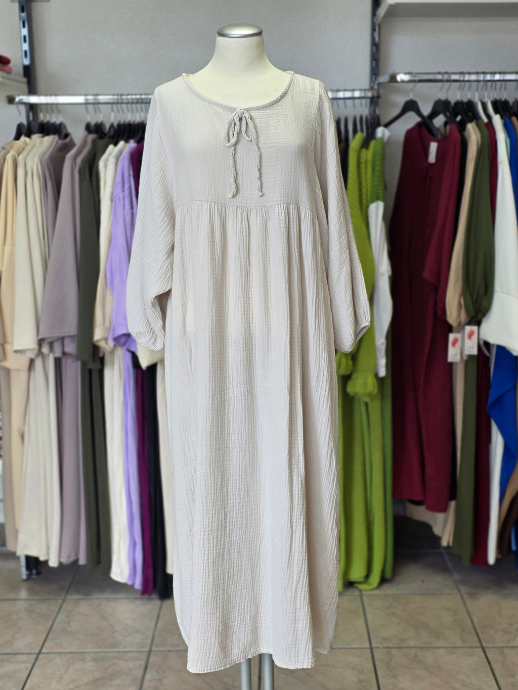 Musselin Kleid