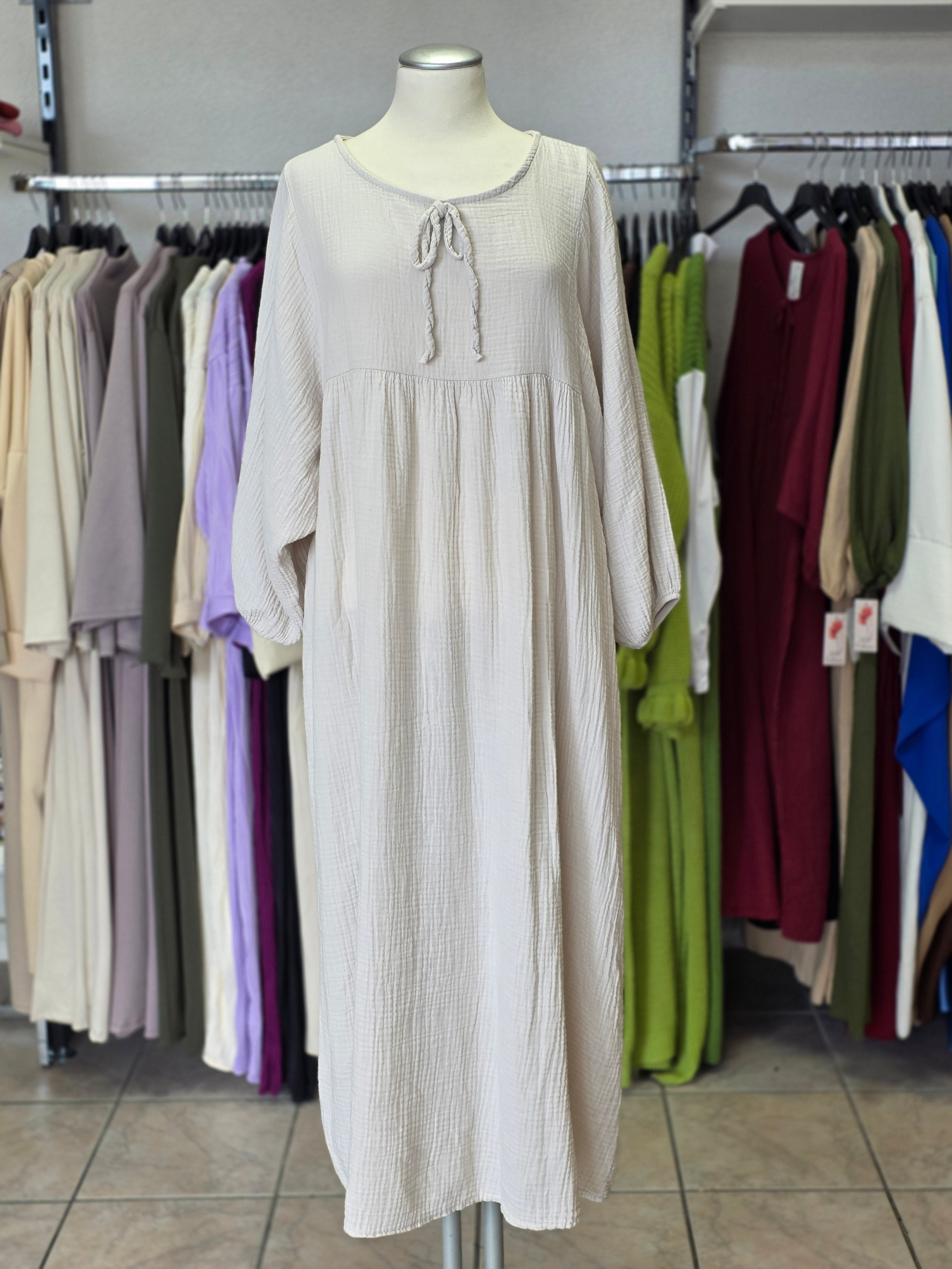 Musselin Kleid