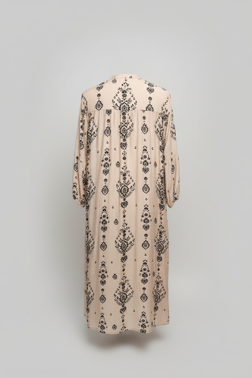 Cotton Kleid mit Schnürchen
