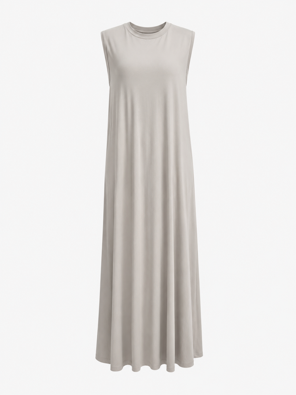 Ärmelloses Maxi- Unterkleid