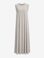 Ärmelloses Maxi- Unterkleid