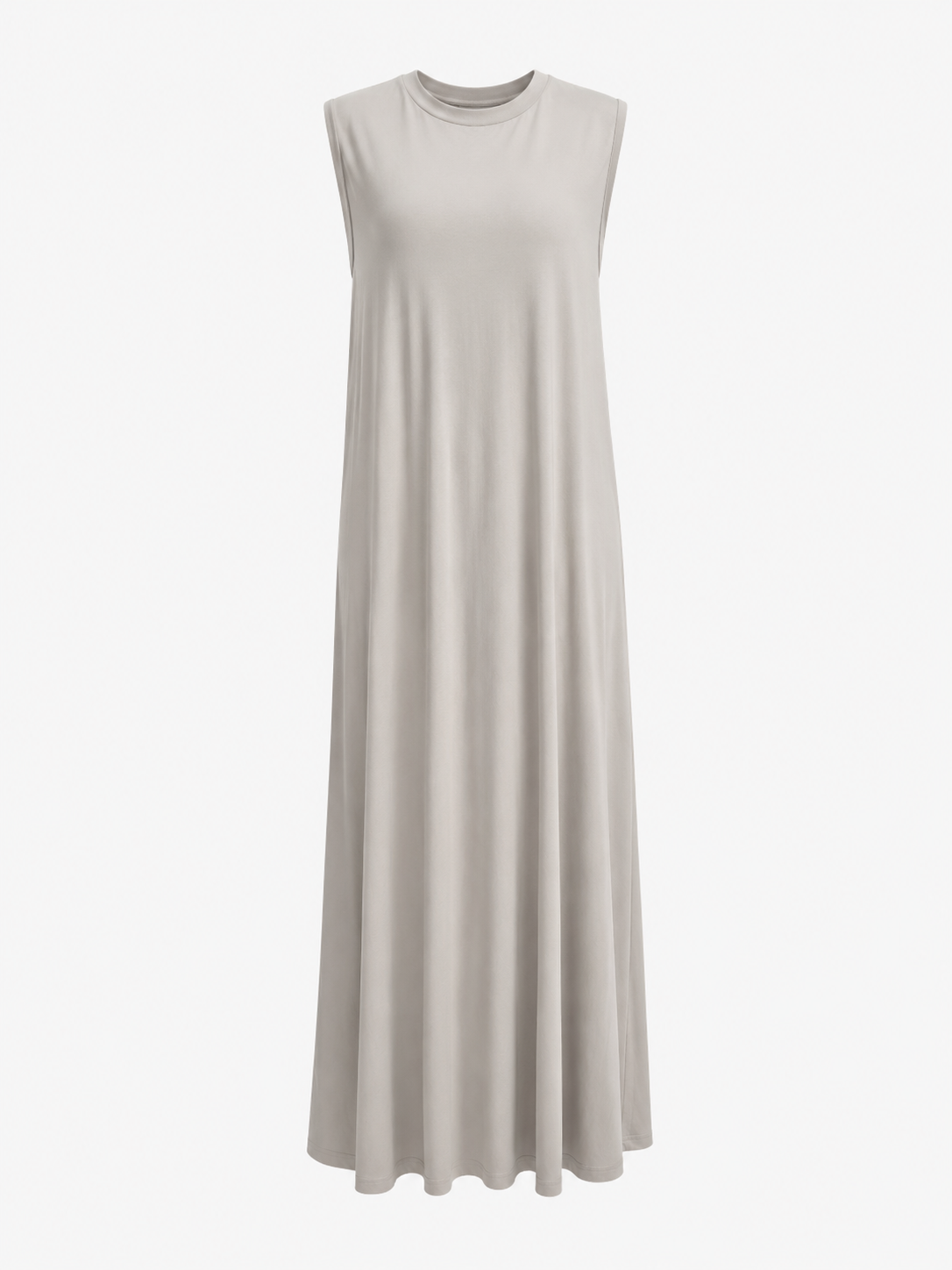 Ärmelloses Maxi- Unterkleid