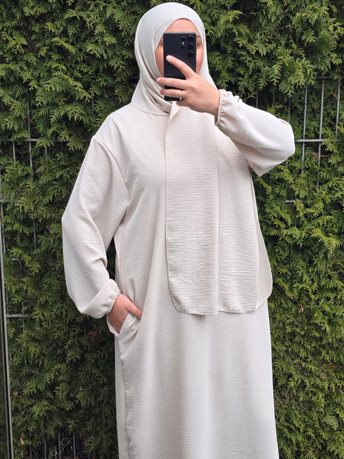 Abaya mit Schal