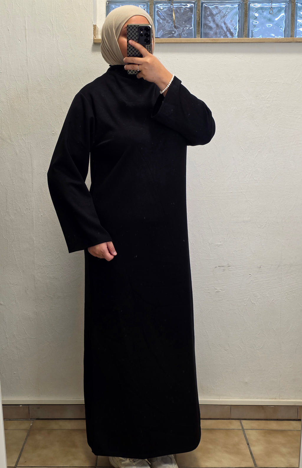 Maxikleid mit Turtleneck
