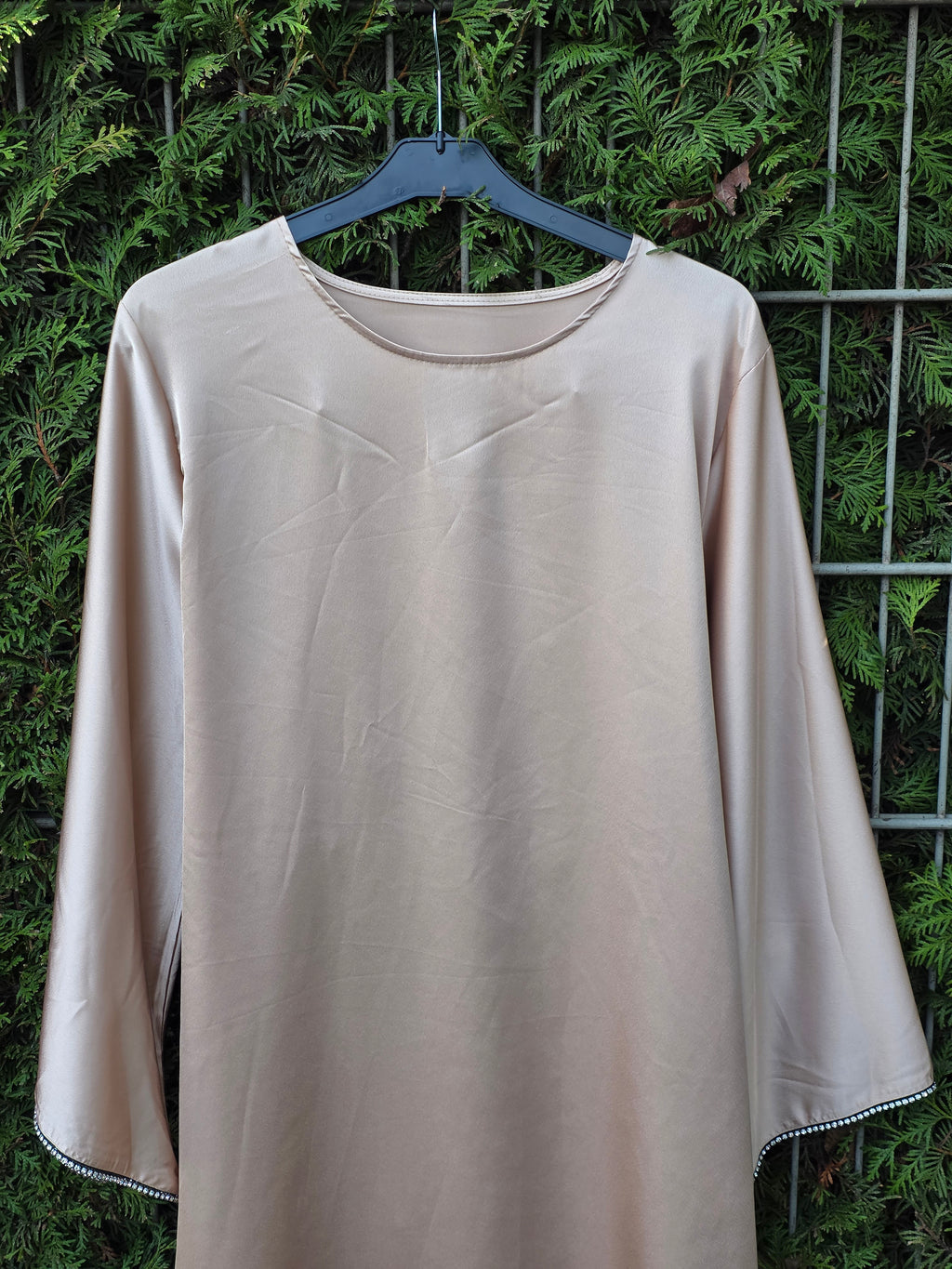 Maxikleid aus Satin