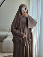 Cotton Abayaset mit Khimar