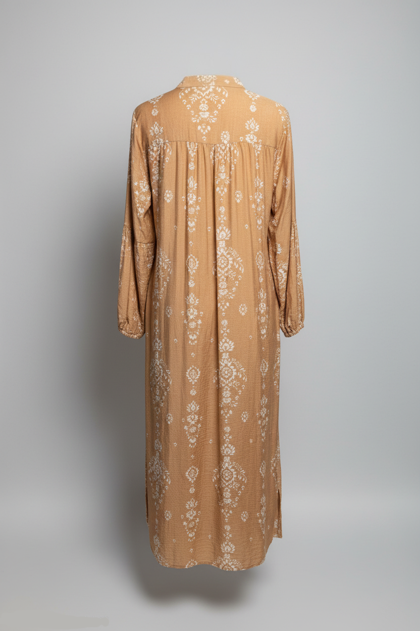 Cotton Kleid mit Schnürchen