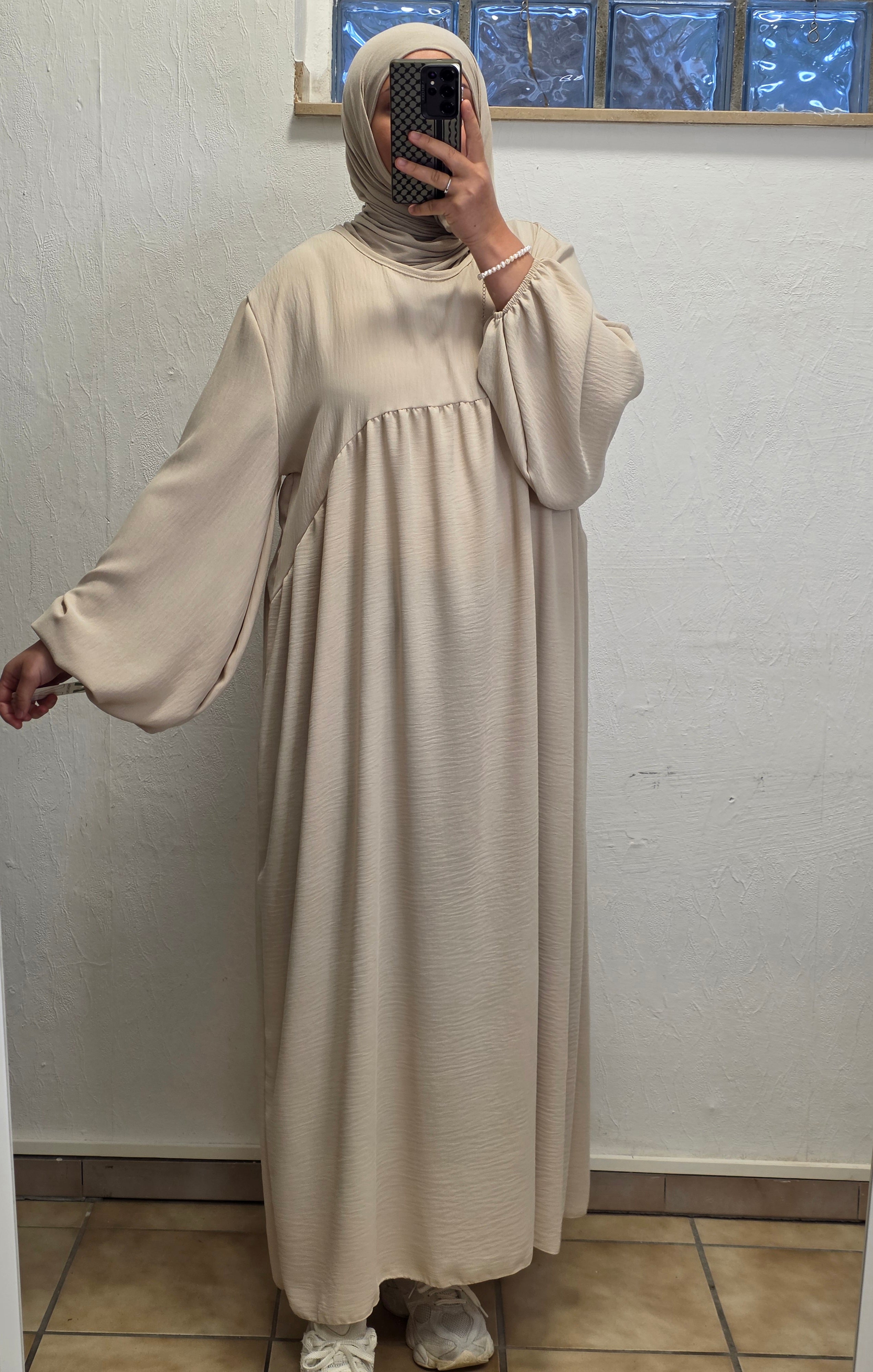 Noura Abaya Ballonarm