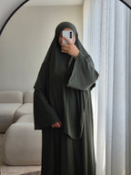 Cotton Abayaset mit Khimar