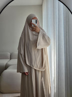 Cotton Abayaset mit Khimar