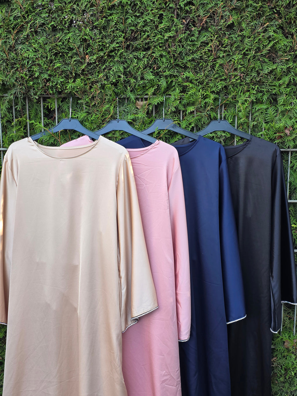 Maxikleid aus Satin