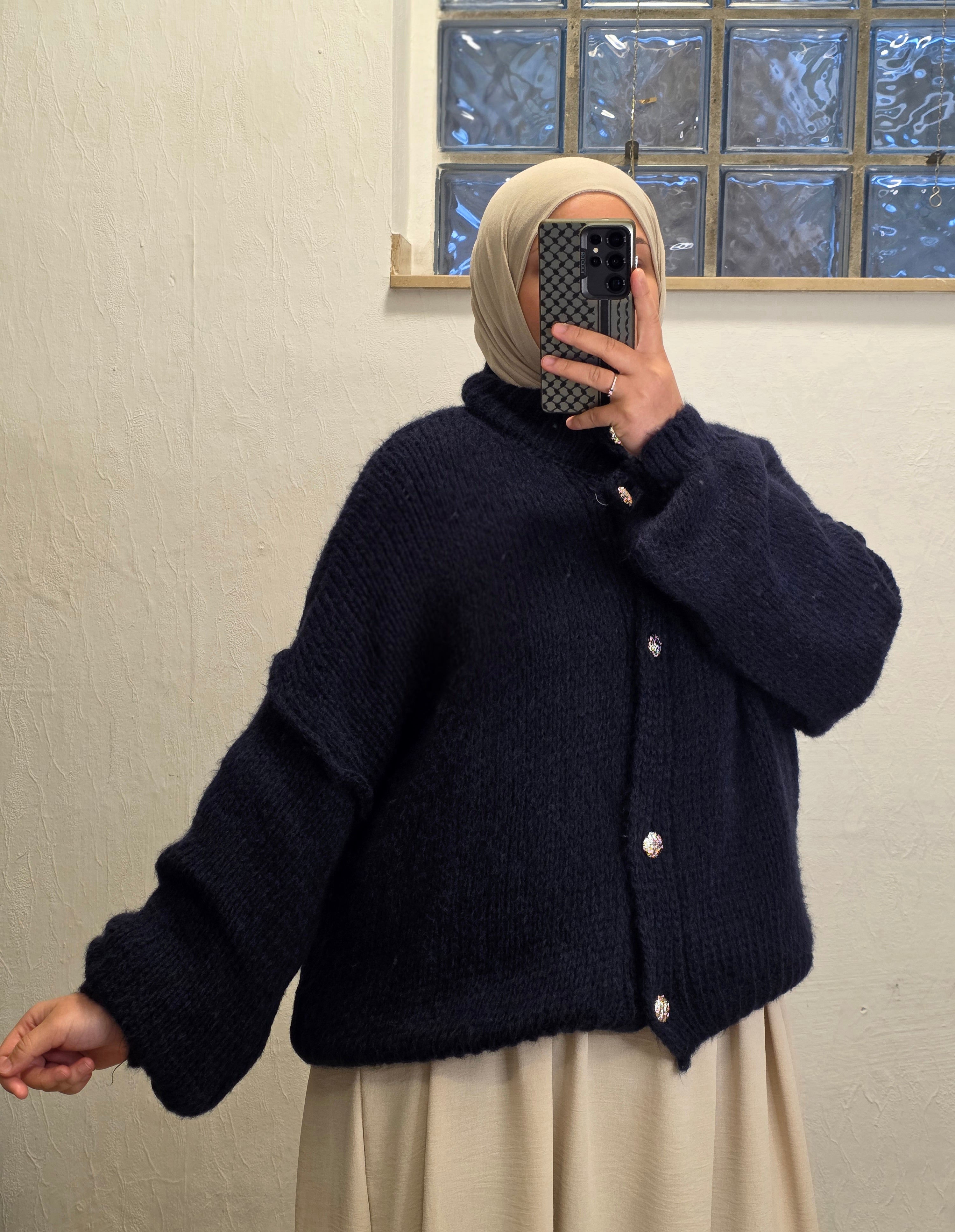 Cardigan aus Strick