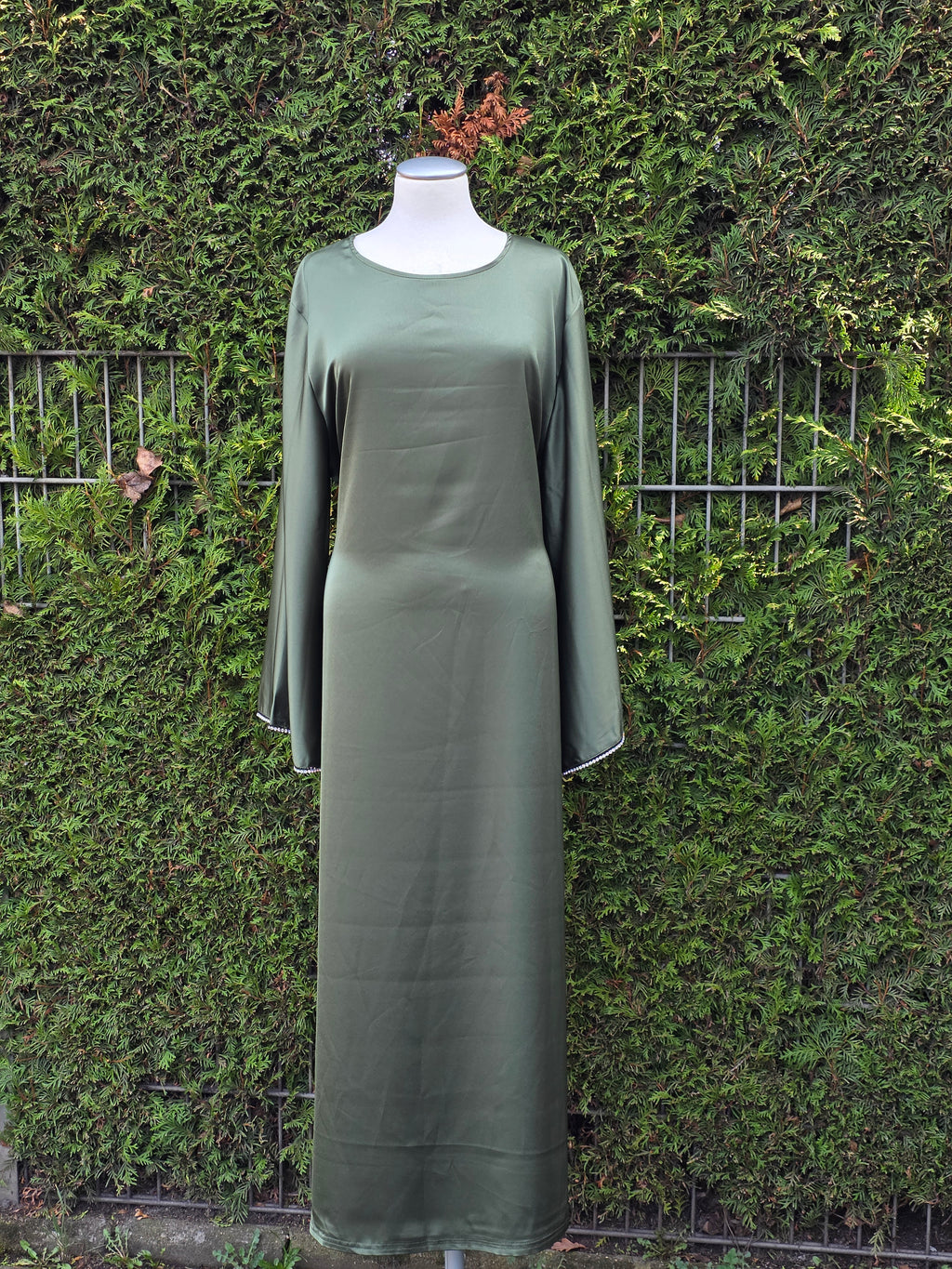 Maxikleid aus Satin