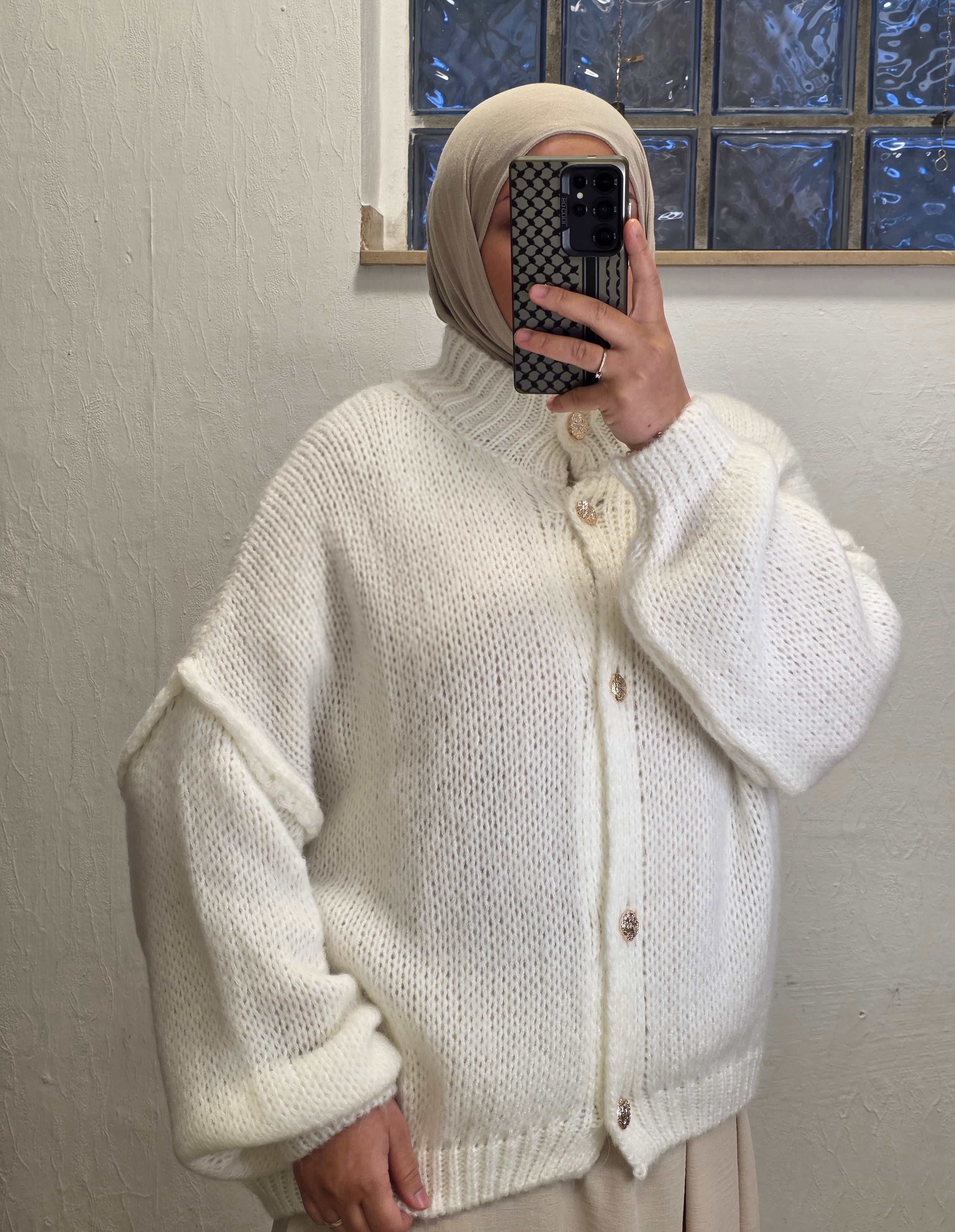 Cardigan aus Strick
