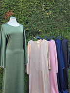 Maxikleid aus Satin