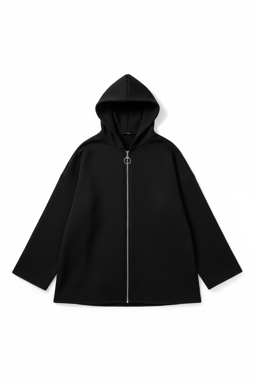 Schwarze Hoodie
